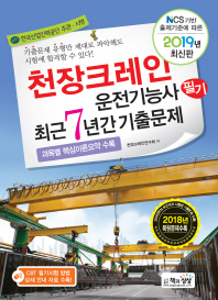 천장크레인운전기능사 필기 최근7년간기출문제(2019)